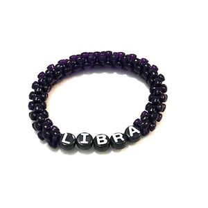 Purple “Libra” Bracelet